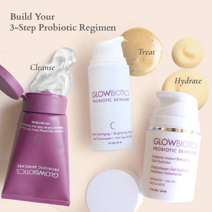 GLOWBIOTICS - Vente Crème hydratante pour le visage - Gel hydratant rafraîchissant instantané probiotique3