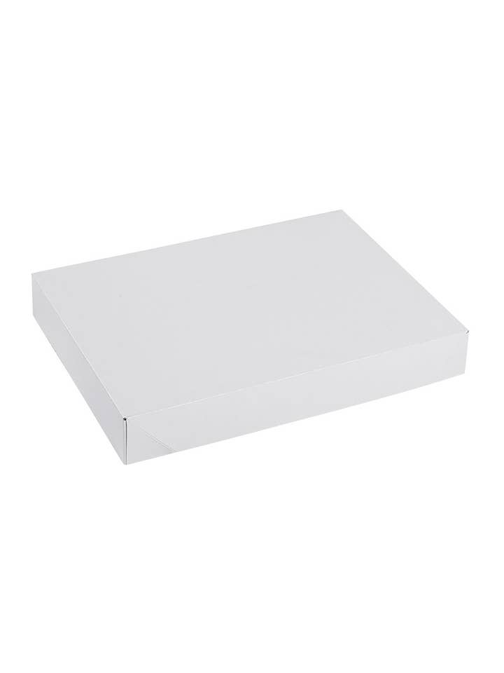 11½" X 8½" X 1⅝" White Apparel Boxes - Case of 100 for wholesale by Store Supply Warehouse