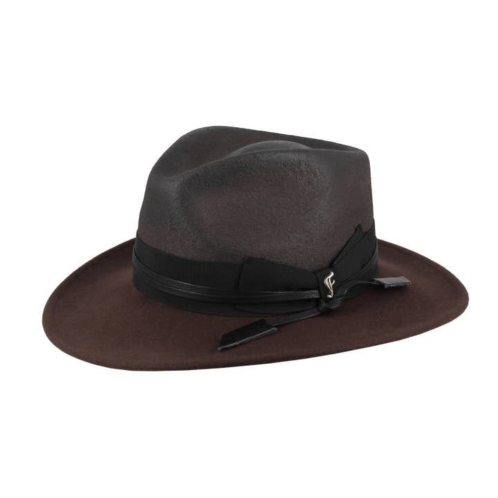 FLECHET - Wholesale Fedora - Unisex - MEN'S WOOL FELT - FLHH2491