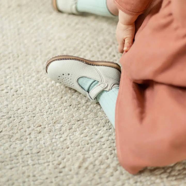 Zimmerman Shoes - Wholesale Dress Shoes - Kids - Greta T-Strap - Fog2