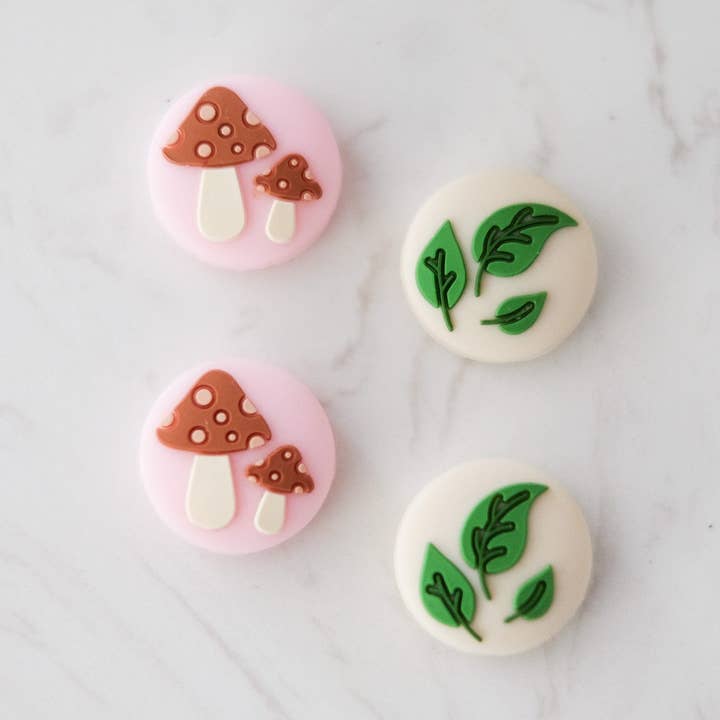 Spring Mushies Nintendo Switch Thumb Grips for wholesale by StickieTech