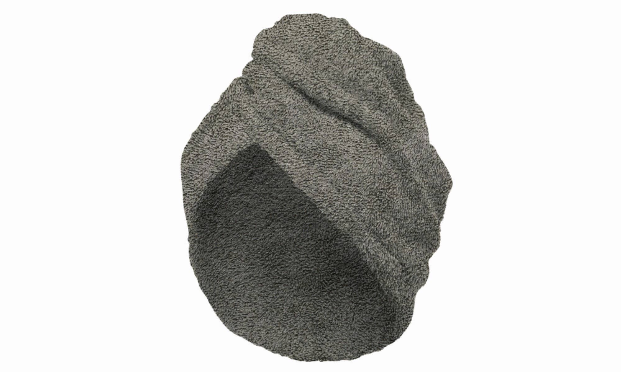 Mani Textile – Engroshandel Håndklæde/vikle til hår – Sæt med 2 hårtørrerhåndklæder i grøn/grå2