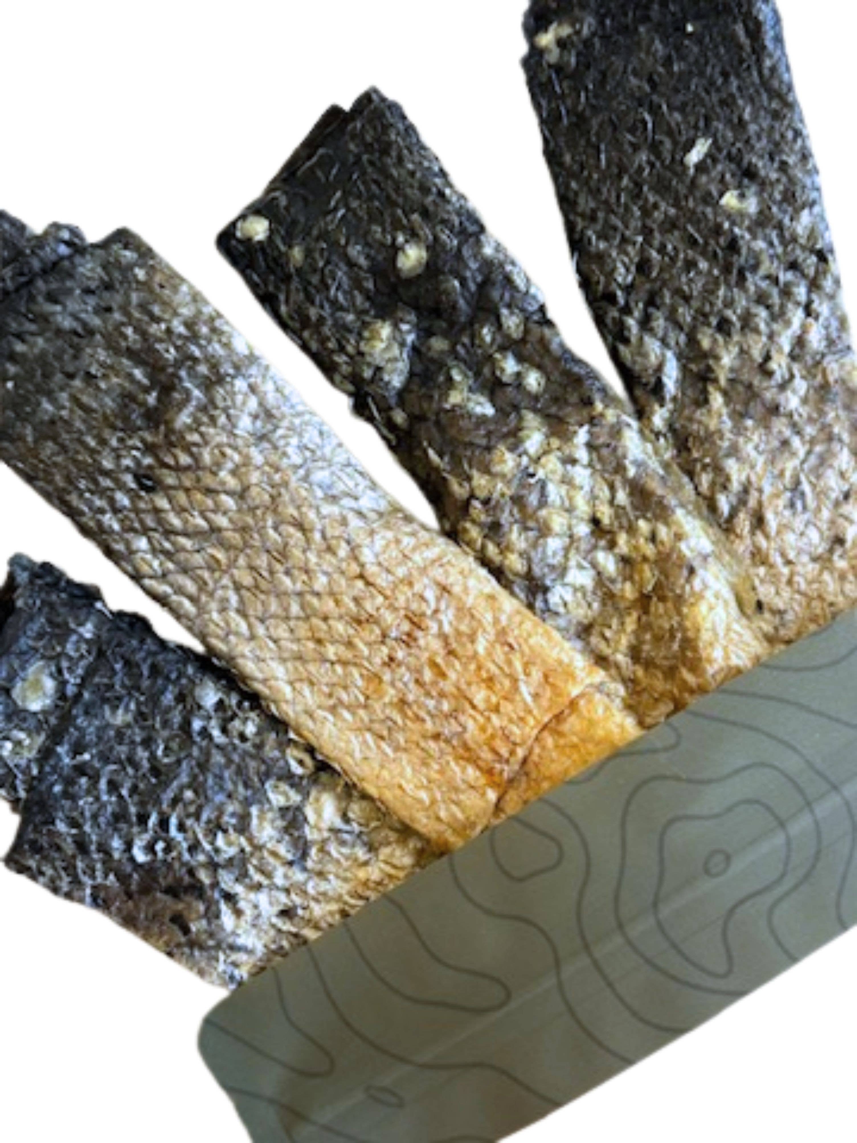 Litto Howler - Wholesale Pet Treats - Dog - Salmon Skin Rolls | 4 oz2