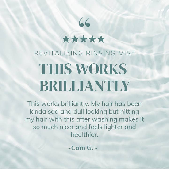 Abyssian - Wholesale Hair Spray - Revitalizing Rinsing Mist - Less Grey Hair and Healthy scalp7