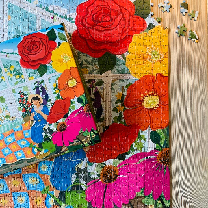 Penny Puzzle - Wholesale Puzzle - Adult - GARDEN OF FRIENDSHIP 1000 piece jigsaw puzzle3