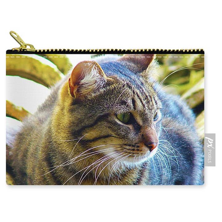 POCHETTE ZIPPÉE - POCHETTE ZIPPÉE « THE CALCAT'S CAT » pour la vente par sorayadapuzzostore