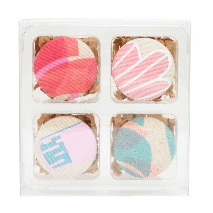 Magnetset • Aqua och rosa för wholesale av Jana Lam