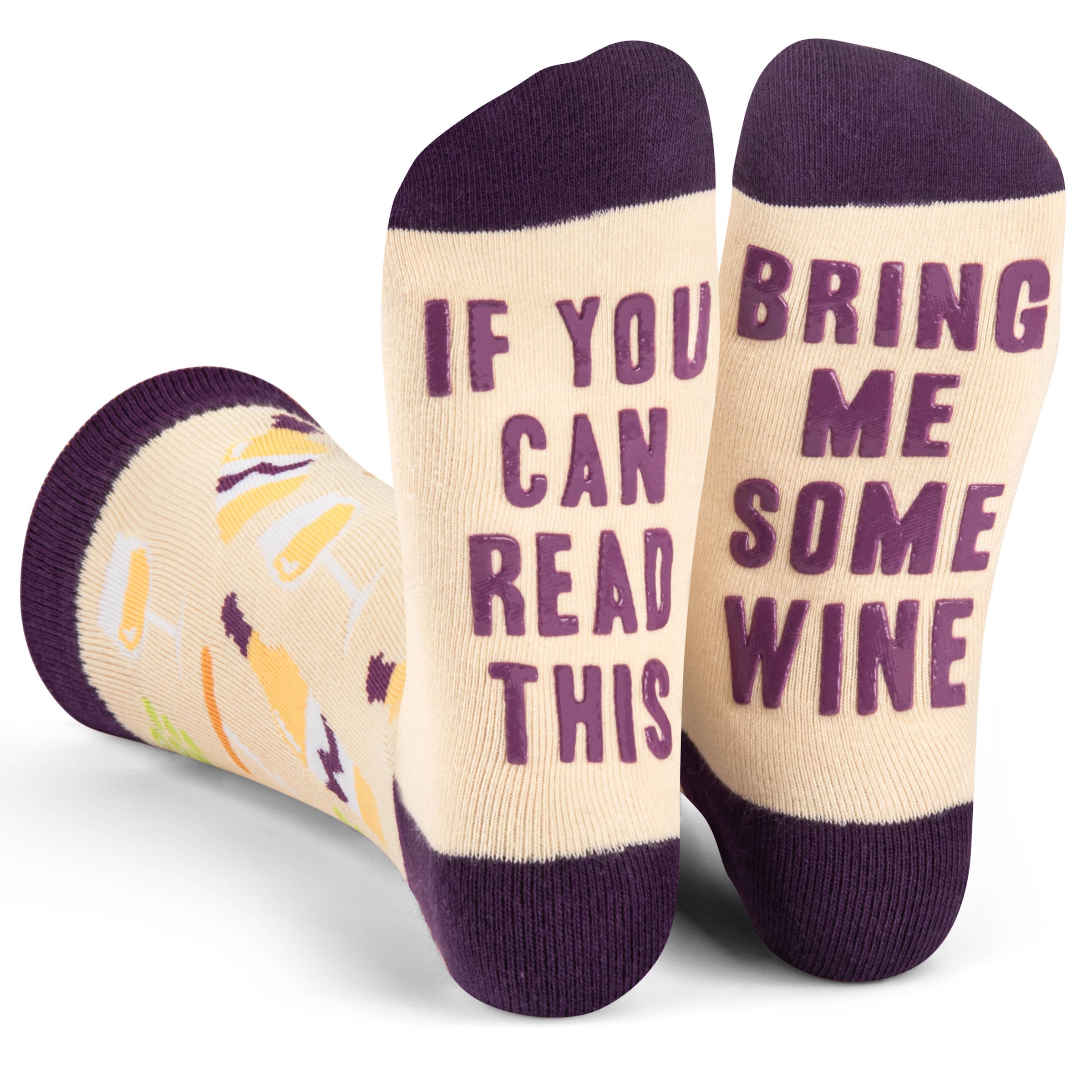 Lavley - Wholesale Socks - Unisex - Bring Me White Wine Socks7