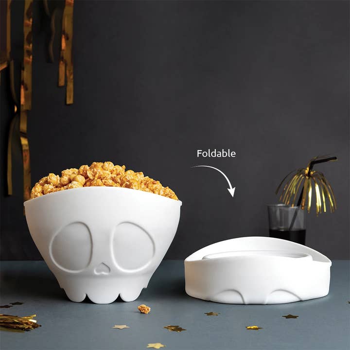 OTOTO - Wholesale Kitchen Tool/Gadget - Scary Poppins Popcorn Popper and Bowl - Halloween Gift1