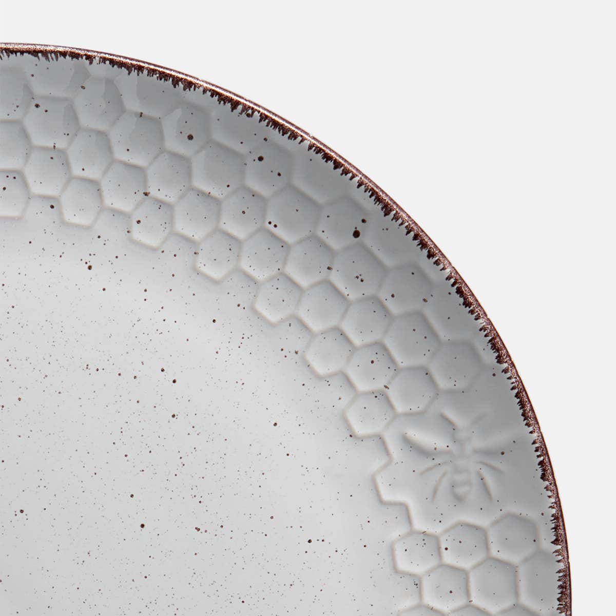 Fitz and Floyd® Mikasa® Pfaltzgraff® - Wholesale Dinnerware Set - Pfaltzgraff Bumblebee Wht 16PC DW Set Brown Bx Pkg2