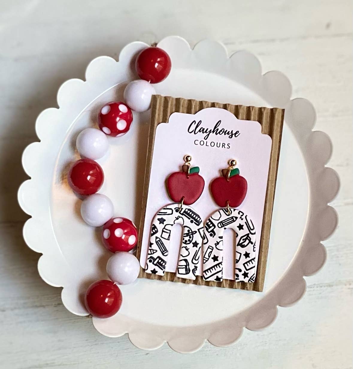 Clayhouse Colours - Wholesale Dangle Earrings - Teacher Earrings  | Back to School Earrings4