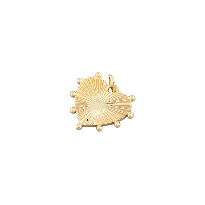 Lucille Heart Charm for wholesale by Deep South Originals Inc.