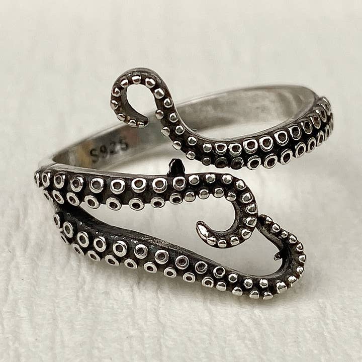 Vintage Octopus Tentacle Ring for wholesale by mildstyles