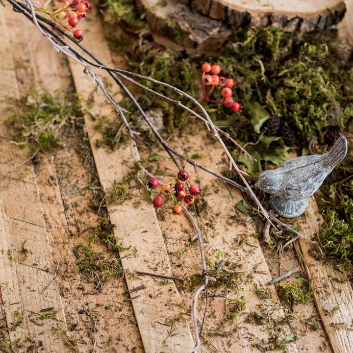 Rustic Reach - Wholesale Artificial Plant - Artificial Vine Orange Berry Vine 39" Long1