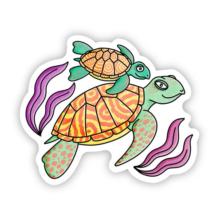 Sea Turtles Sticker for wholesale by Big Moods