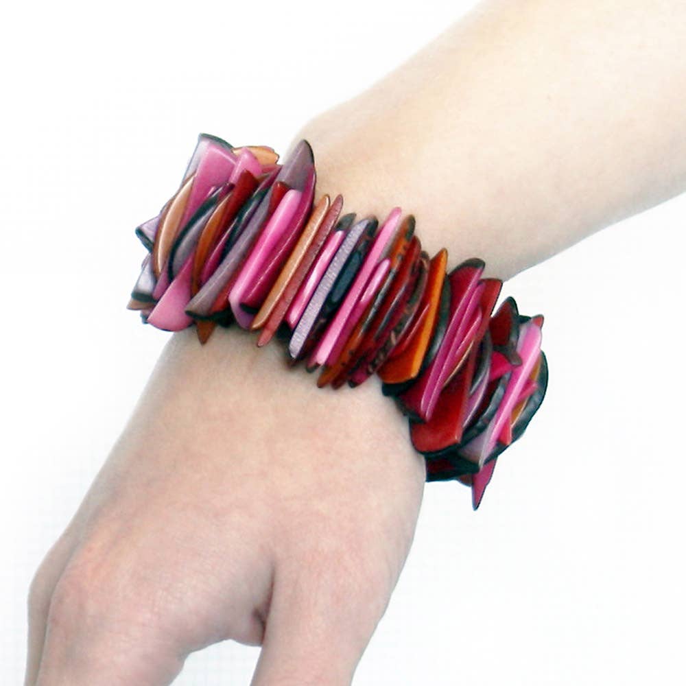 Muichic Natural Jewelry – wholesale Beaded bracelet – Tazo Tagua Bracelet Handmade Fairtrade Lightweight5