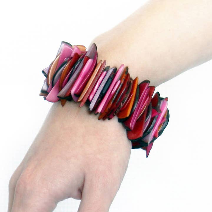 Muichic Natural Jewelry – Engroshandel Perlearmbånd – Håndlavet let armbånd i tagua - fair trade5