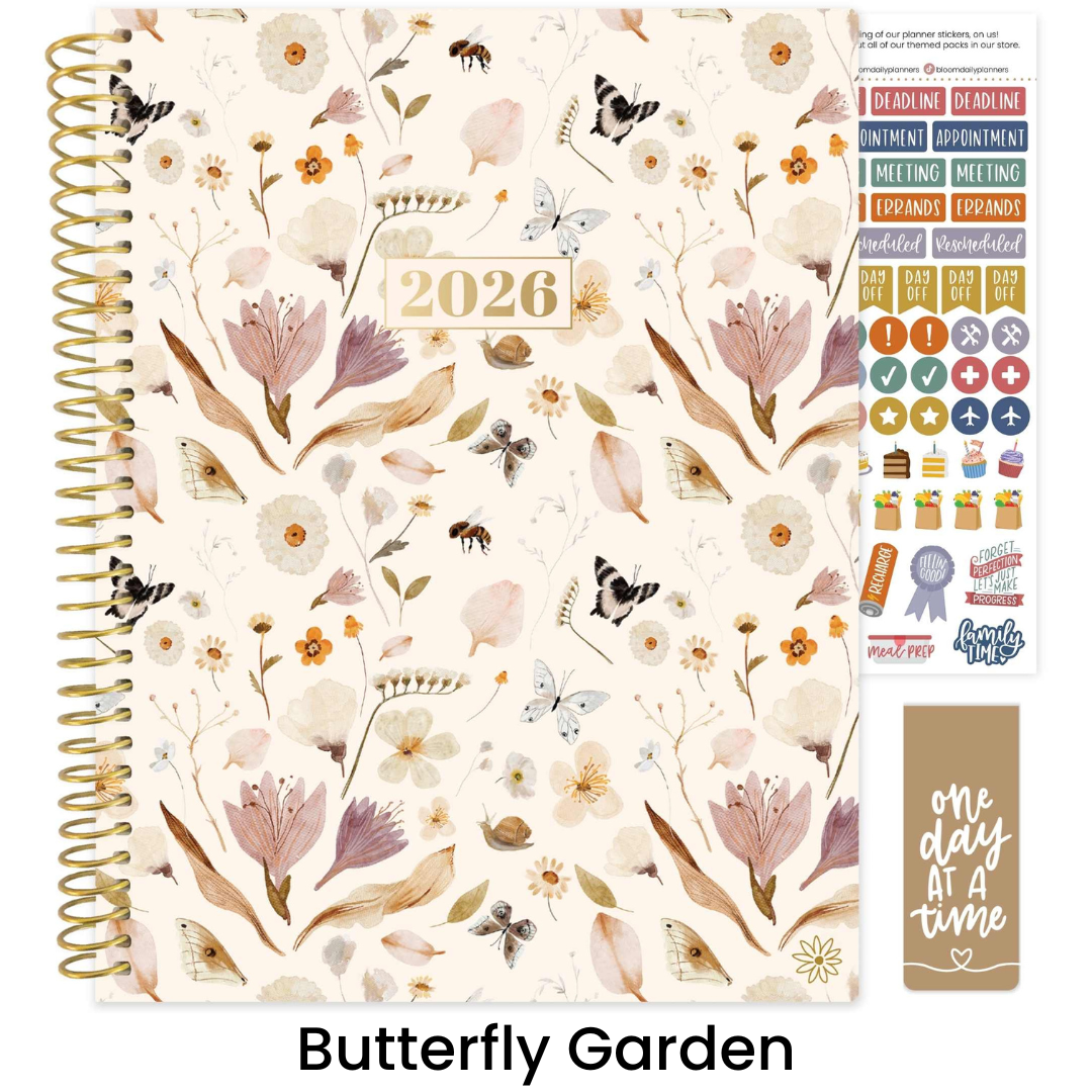 bloom daily planners - Wholesale Planner - 2026 Soft Cover Planner - 8.5" x 11" size1