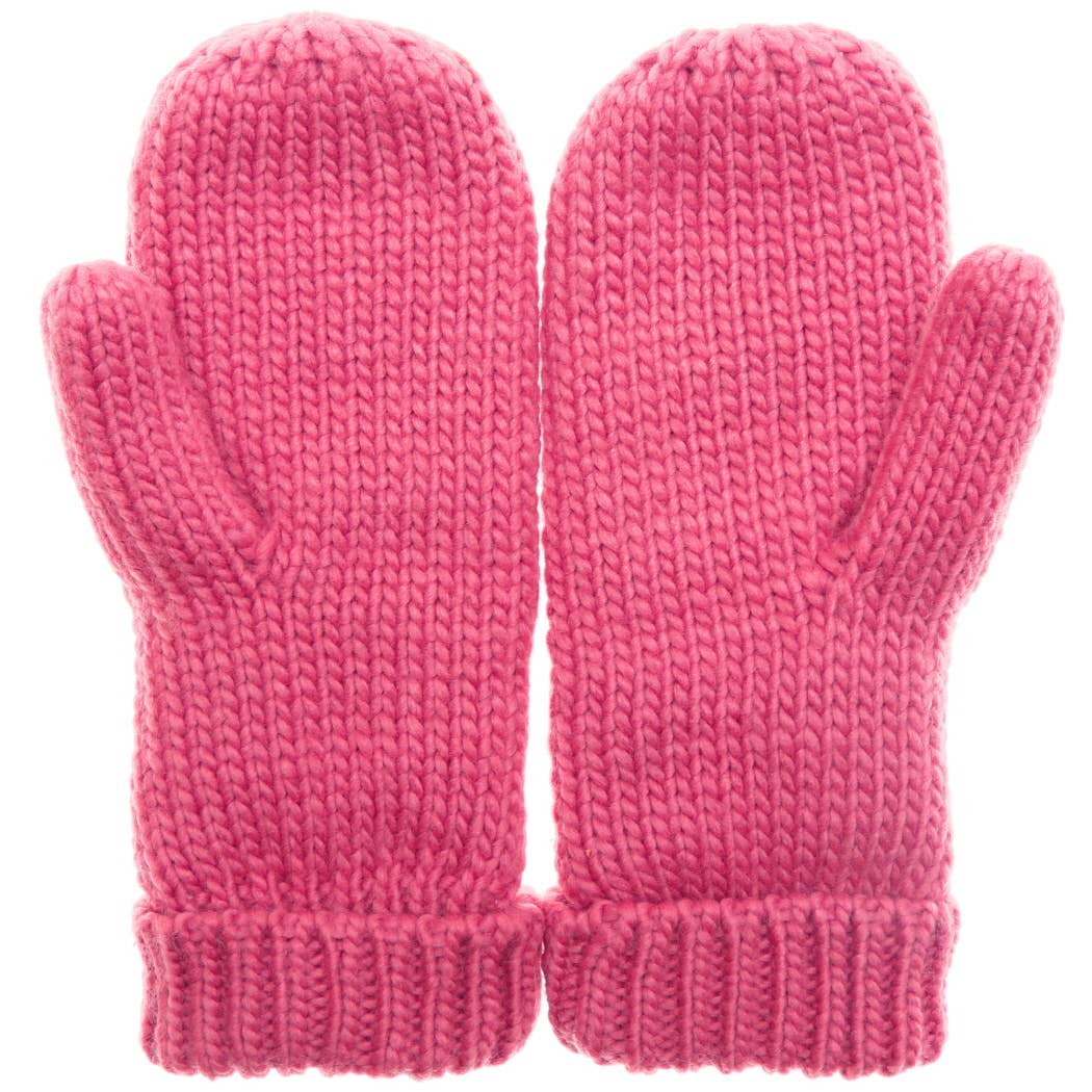 Fashion City - Wholesale Mittens - Women's - Winter Gloves Cable Knit Mittens with Fleece Lined15
