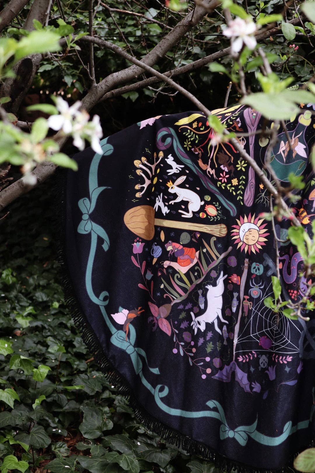 Lady Moon Co.® - Wholesale Beach Towel - The Traveling Spell Space: Wheel Of The Fae13