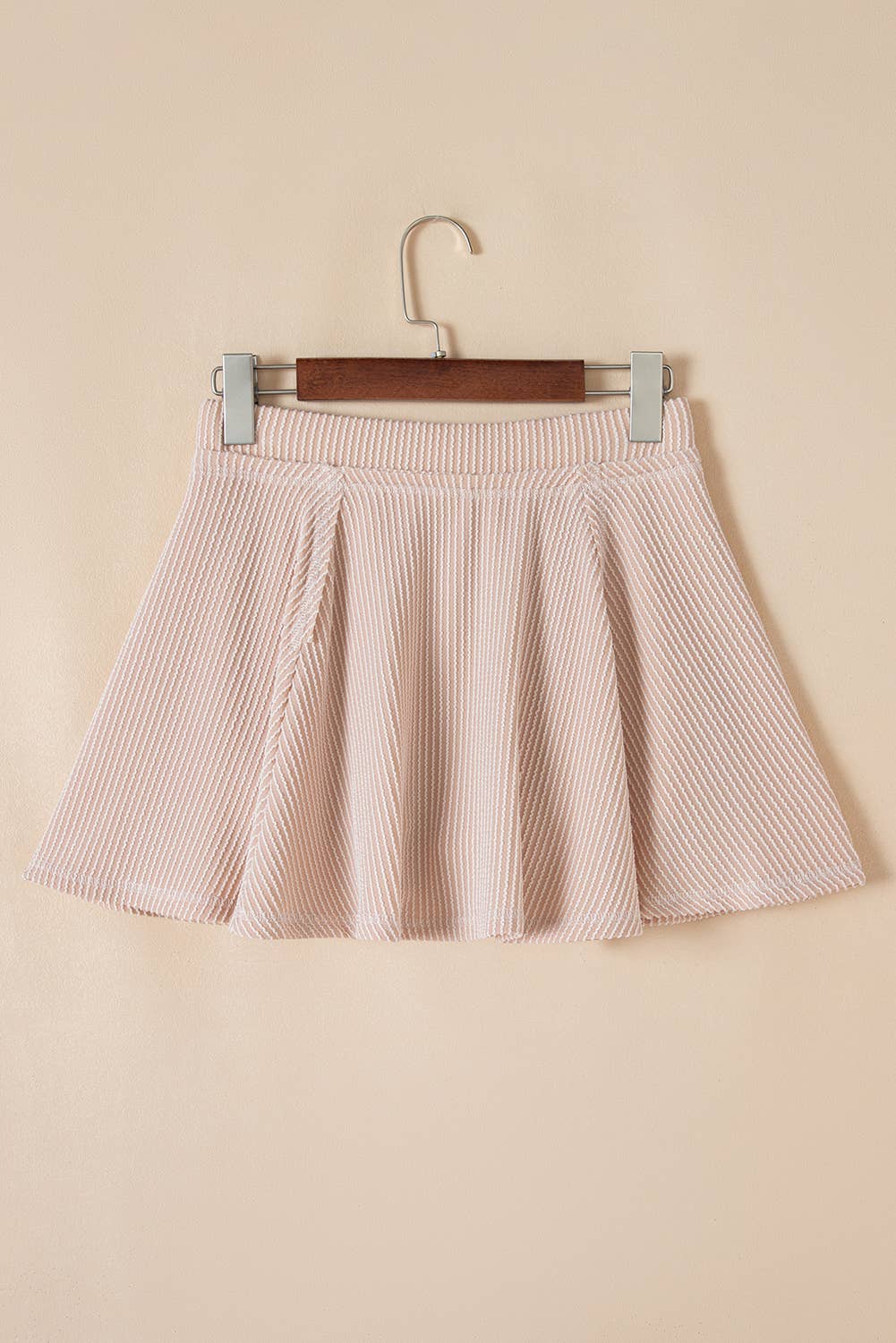 Babs + Birdie - Wholesale Top & Skirt Set - Women's - The Aurora | Corded Top and High Waist Ruffled Skort Set8