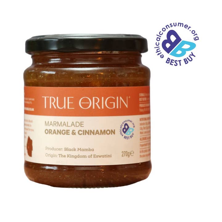 Orange & Cinnamon Marmalade 270g for wholesale by True Origin Foods