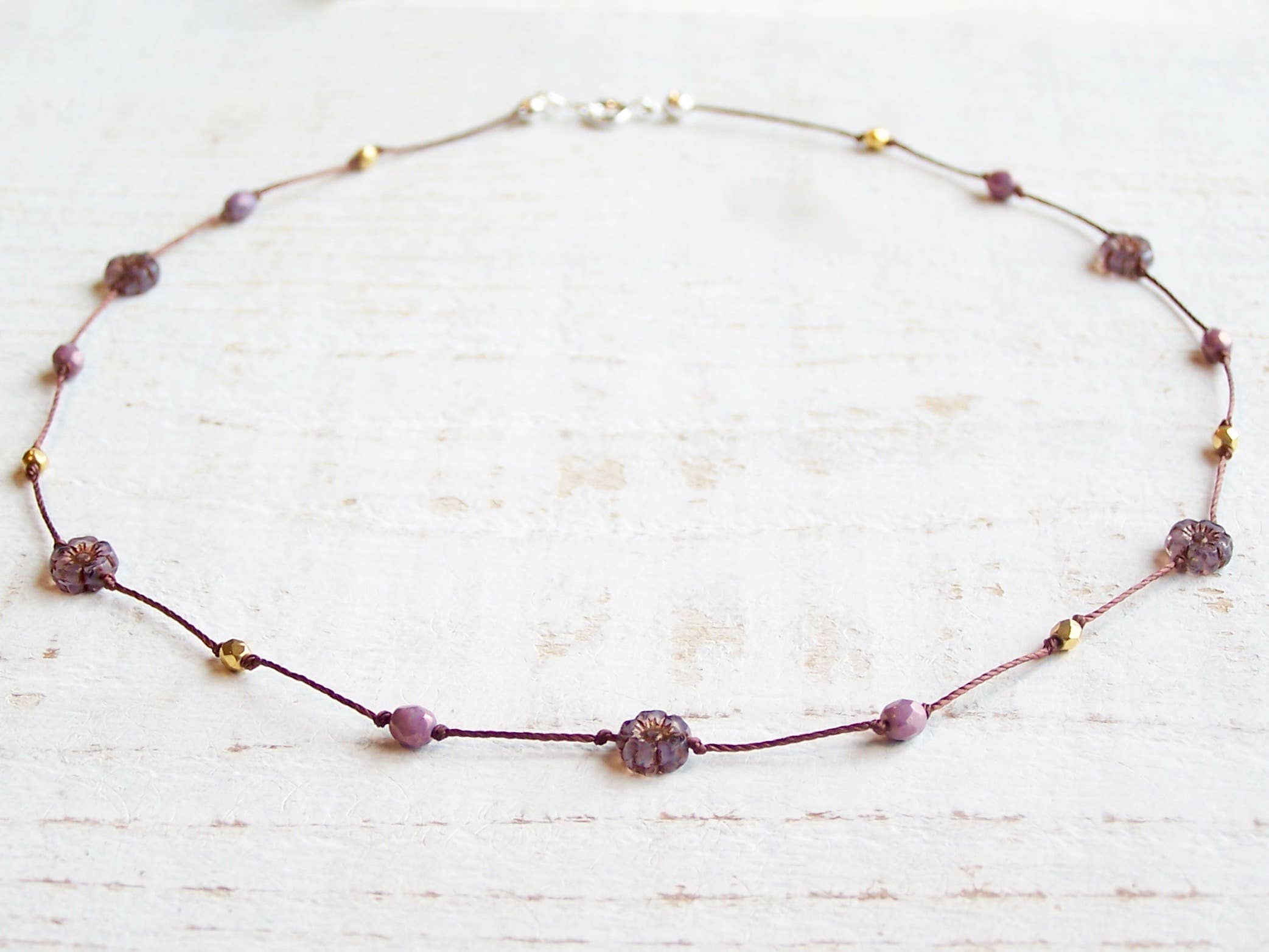 Jo Bird Jewelry - Venta al por mayor Collares de cuentas/perlas - Collar Petit Hibiscus10