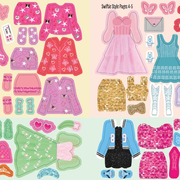 Sourcebooks - Wholesale Book - Adult - My Sticker Dress-Up: Swifties