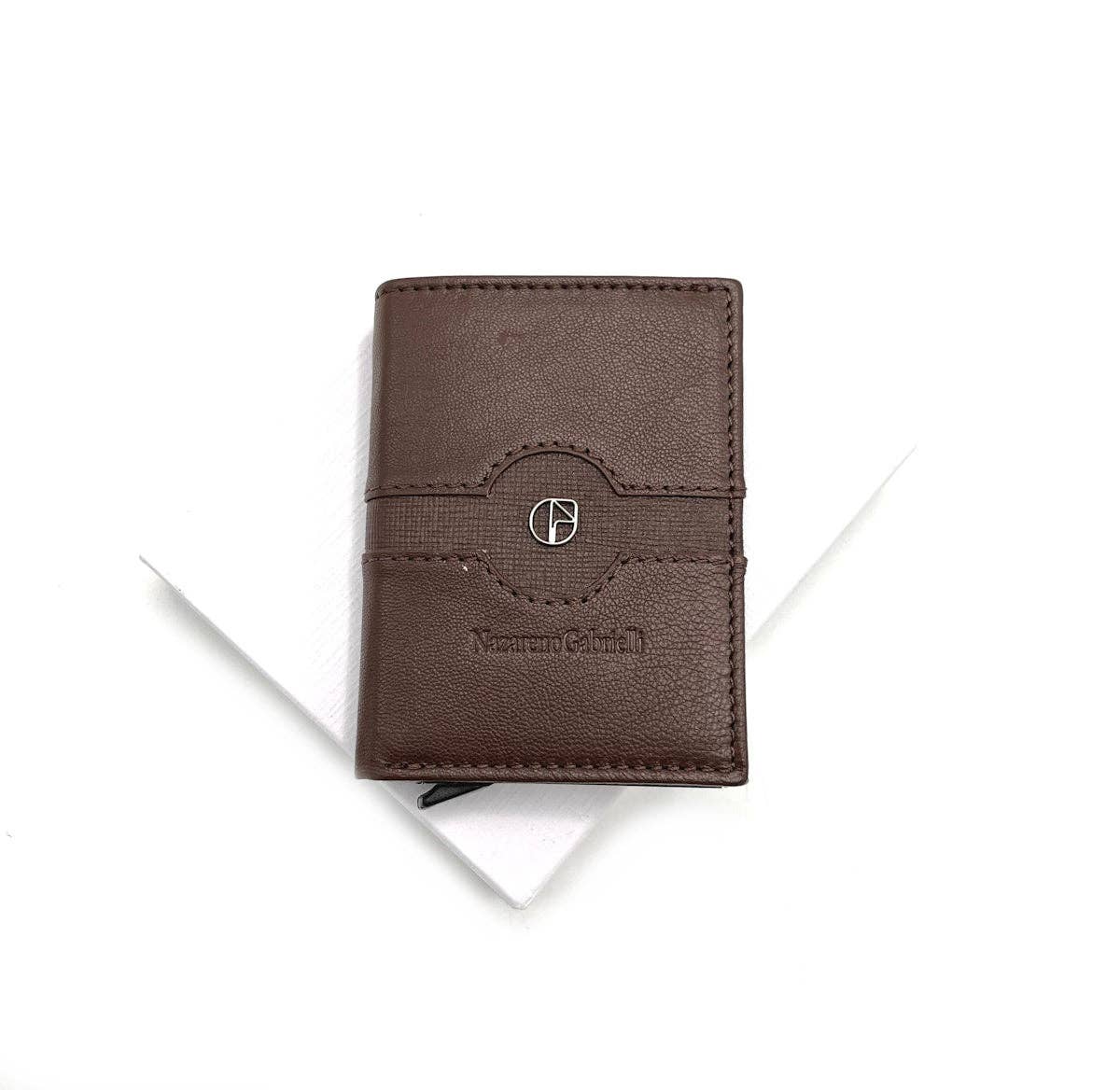 Suie Valentini srl - Wholesale Wallet - Men's - Genuine leather wallet, N.Gabrielli, art. PDK383-822
