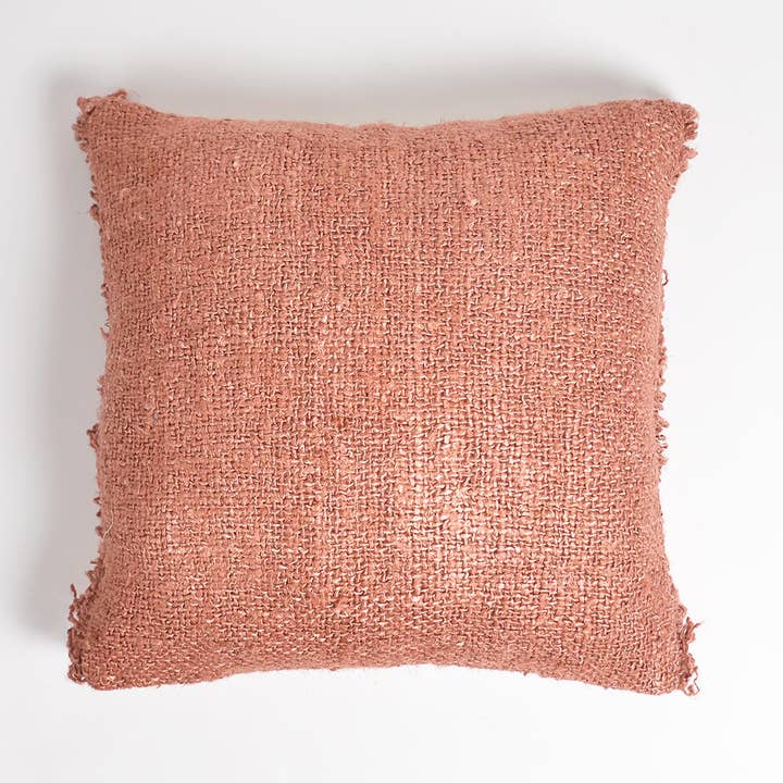 Terracotta Textured Cushion cover for wholesale by IndieRoots