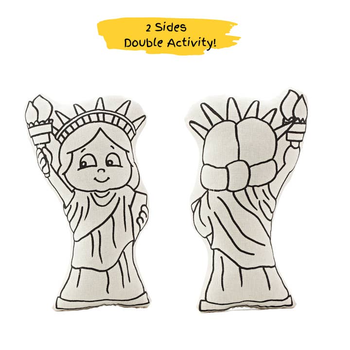 Kiboo Kids - Wholesale Coloring Book - Kids & Baby - Liberty Boo - Statue of Liberty for Coloring and Play3