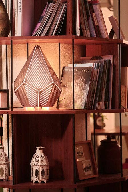 PAPERCRAFT WORLD - Wholesale DIY Craft Kit - SINAR Linez 3D Papercraft Table Lamp7