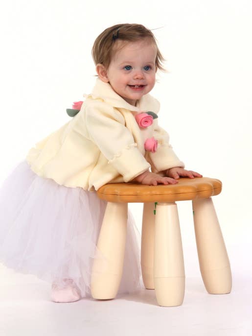 #6014 Ivory Fleece Garden Jacket for wholesale on Faire2