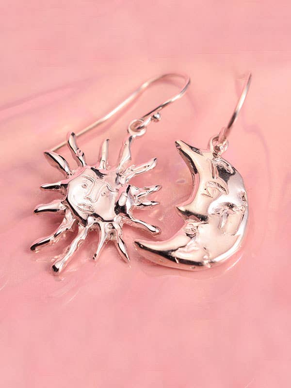 Annoushe jewelry - Wholesale Dangle Earrings - Sun and moon earrings0