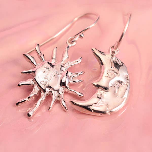 Annoushe jewelry - Wholesale Dangle Earrings - Sun and moon earrings