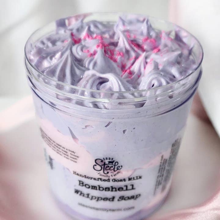 Whipped Soap for wholesale by Steele Family Farm