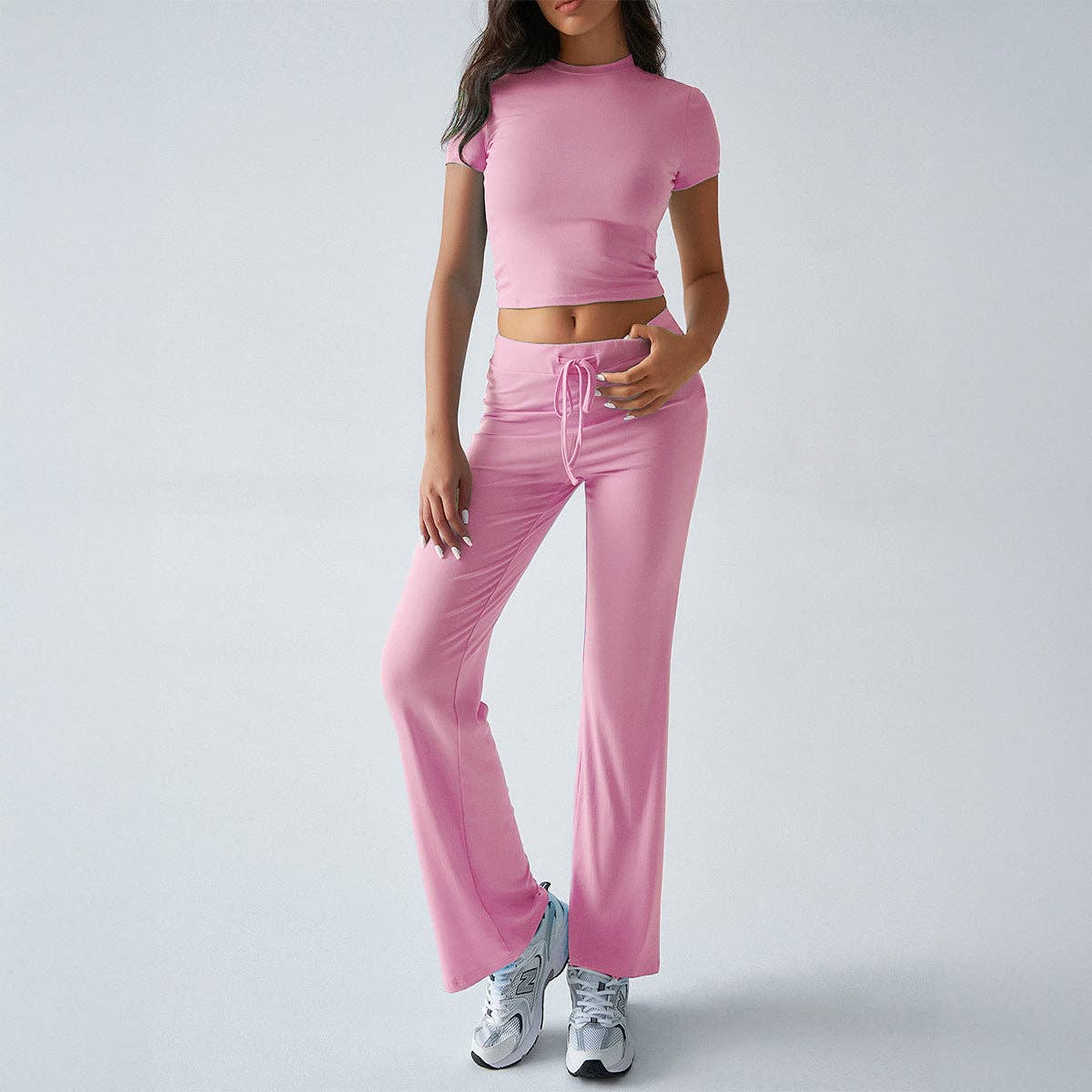 alberalkirk - Wholesale Lounge Set - Women's - Crew Knit Pant Set Mid Weight Options N5Z7142