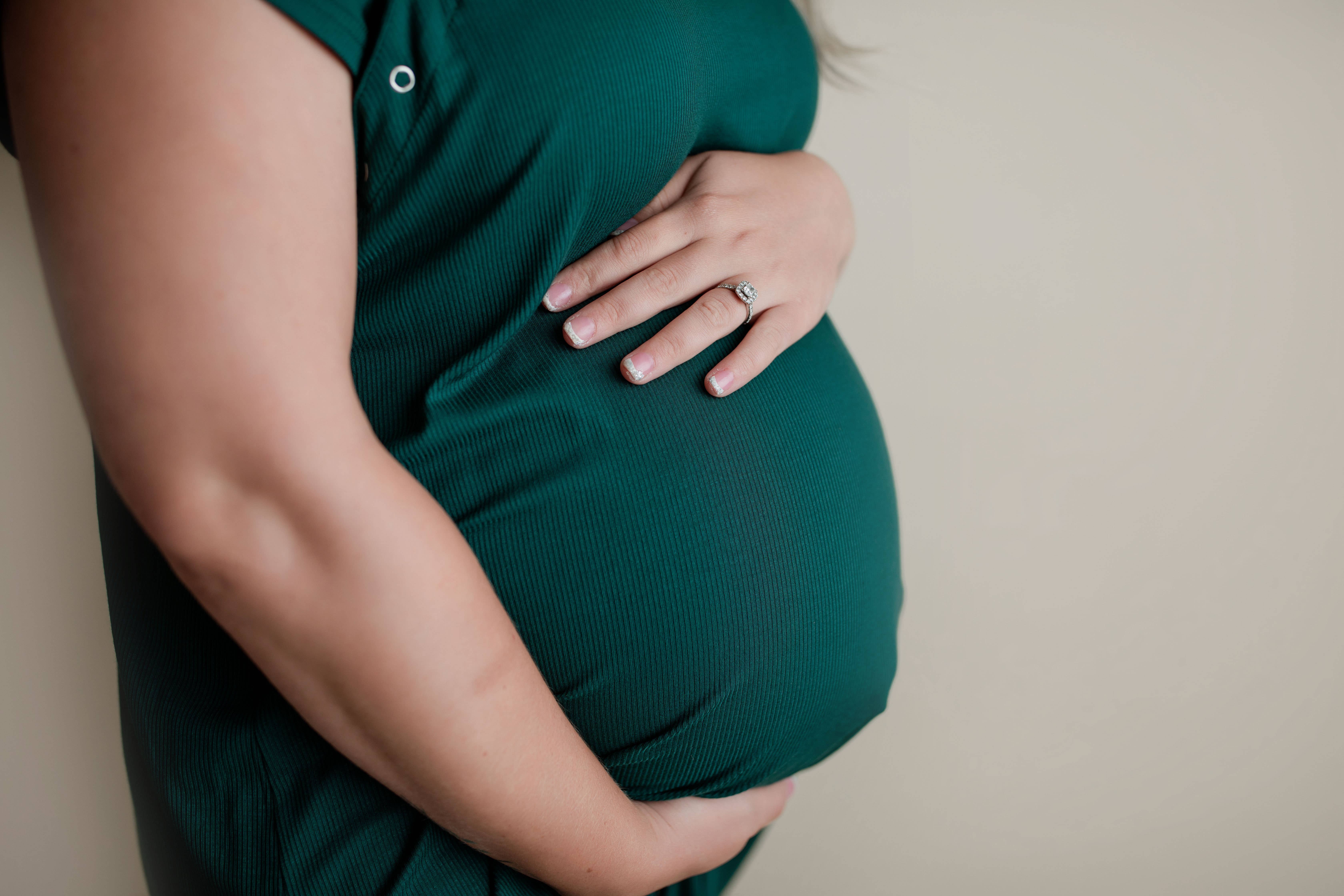 Three Little Tots - Wholesale Nursing Dress - Maternity - Forest Maternity Mommy Labor and Delivery/ Nursing Gown10