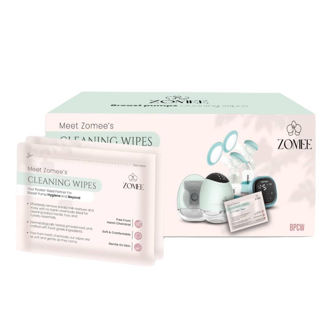 Zomee - Wholesale Nursing Pillow/Pad - Maternity - Zomee Breast Pump Cleaning Wipes (40ct)2