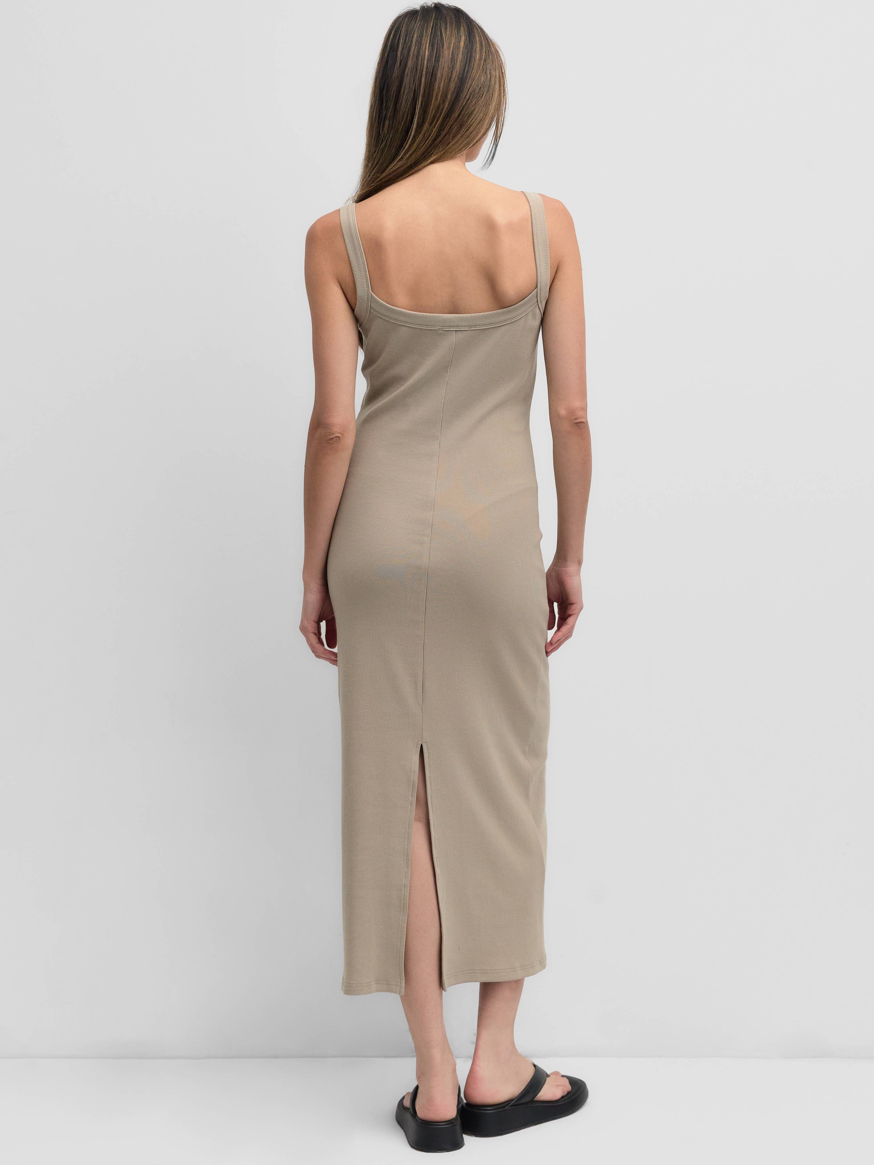 MOD REF - Vendita all'ingrosso Vestito - Donna - Abito The Marlow | Abito aderente a costine1