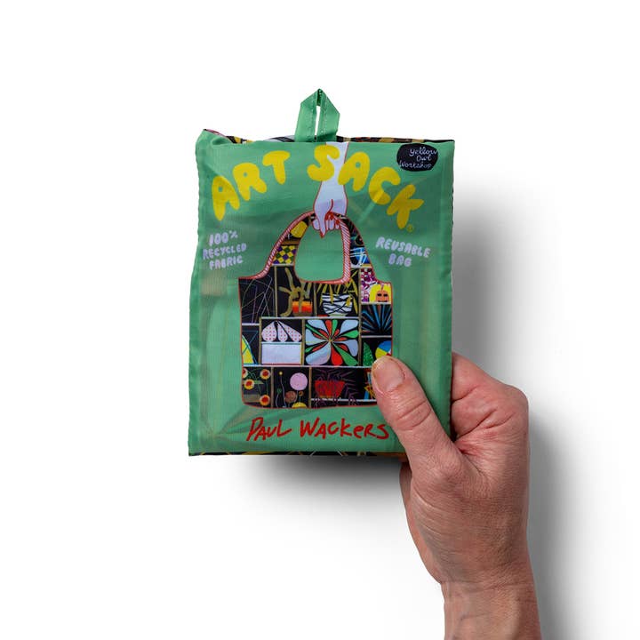 Yellow Owl Workshop – wholesale Livsmedels-/Shoppingväska – Bodega Art Sack® av Paul Wackers - Återanvändbar NYC Art Tote1