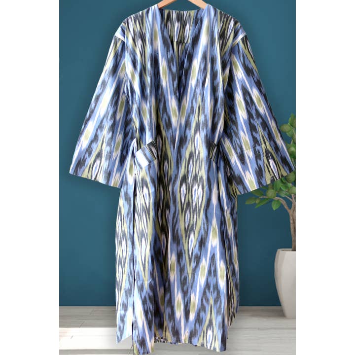 Cotton Ikat Caftan 020 for wholesale by MIASETA