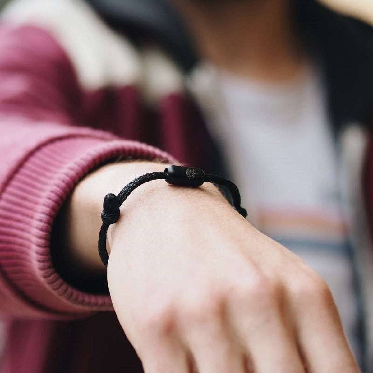 BRACENET - Wholesale Woven/Braided Bracelet - Black Sea II bracelet made from fishing net6