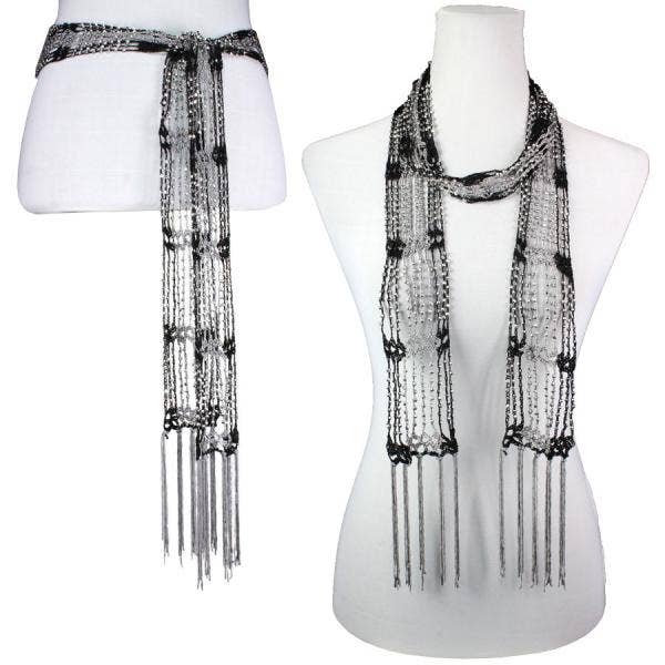 The Magic Scarf Company - Wholesale Scarf - Women's - 1755 - Shanghai Beaded Scarves/Sash17
