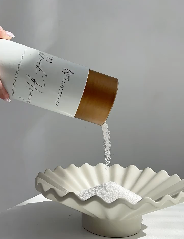 The Candledust - Wholesale Craft Supplies - Powder  Unscented Candle Sand candle 650g + 17 wicks5