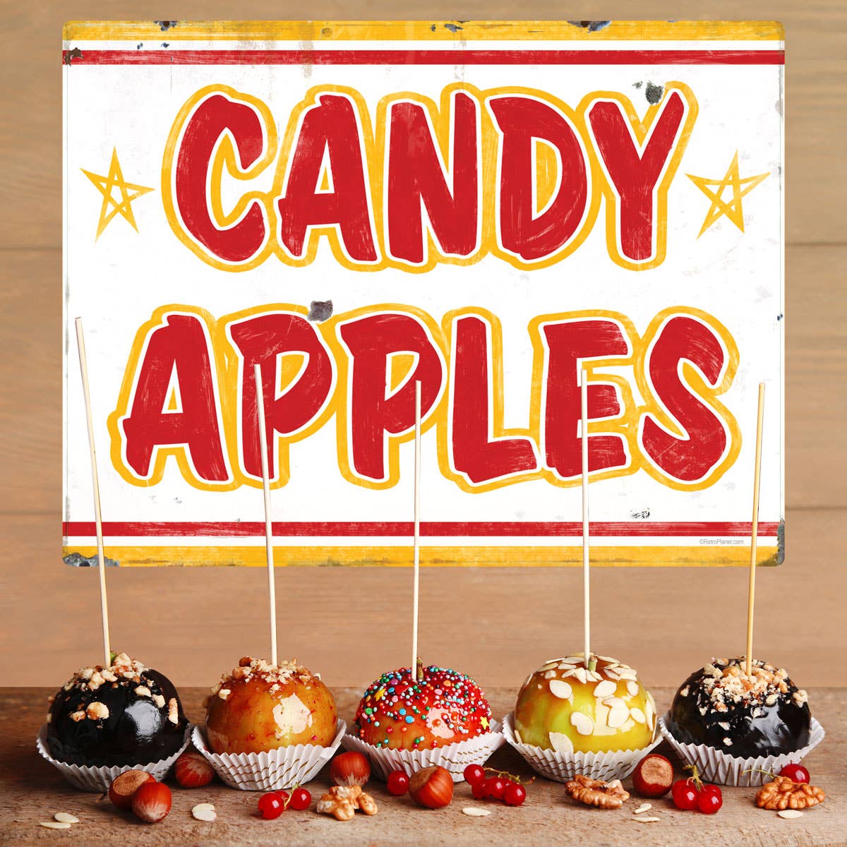 RetroPlanet - Wholesale Wall Decal/Stickers - Carnival Sweets And Treats Food Wall Decal Set Of 43