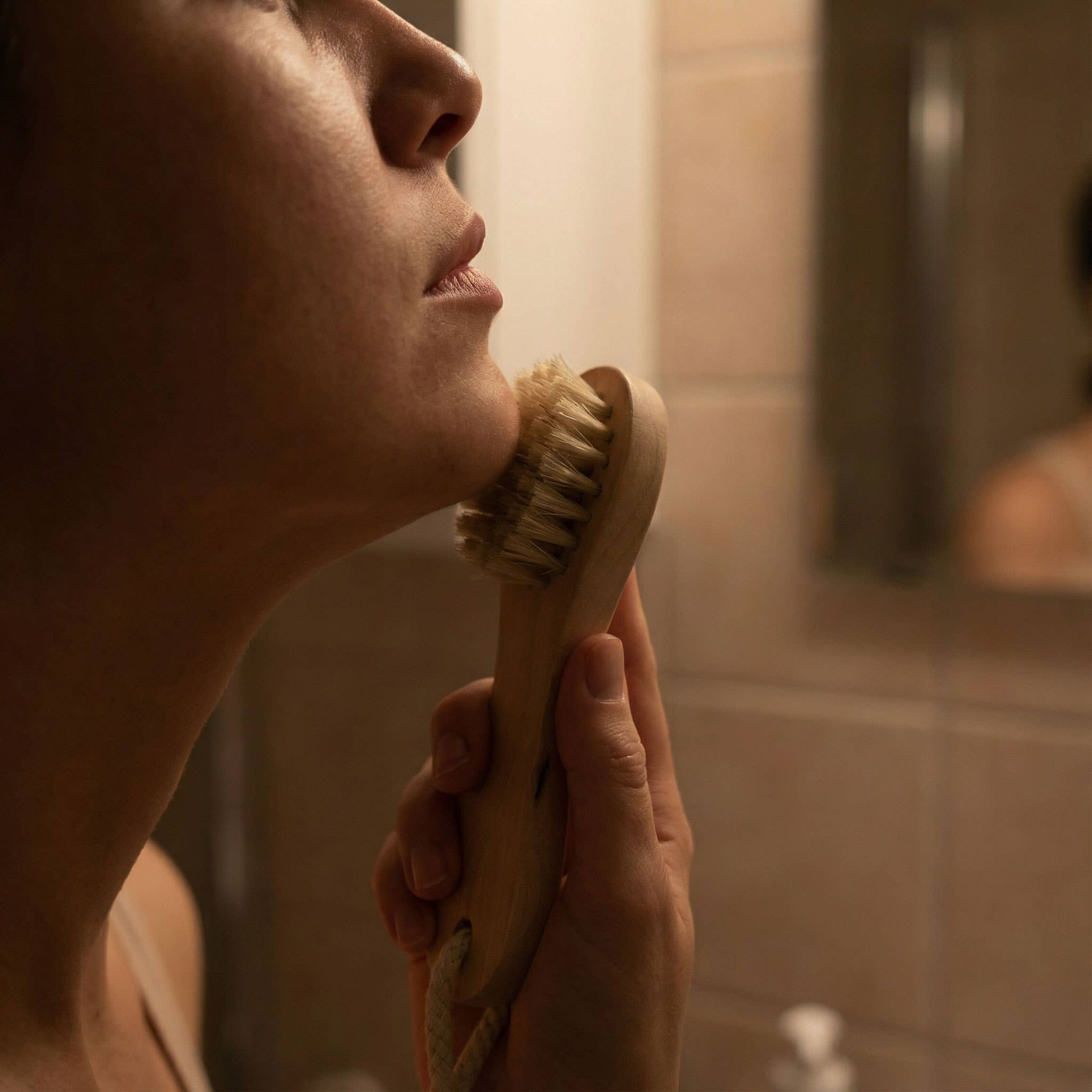 GreenWave - Wholesale Body Brush - Wooden Face Dry Brush – Natural Boar Bristles4