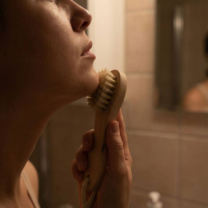 GreenWave - Wholesale Body Brush - Wooden Face Dry Brush – Natural Boar Bristles4