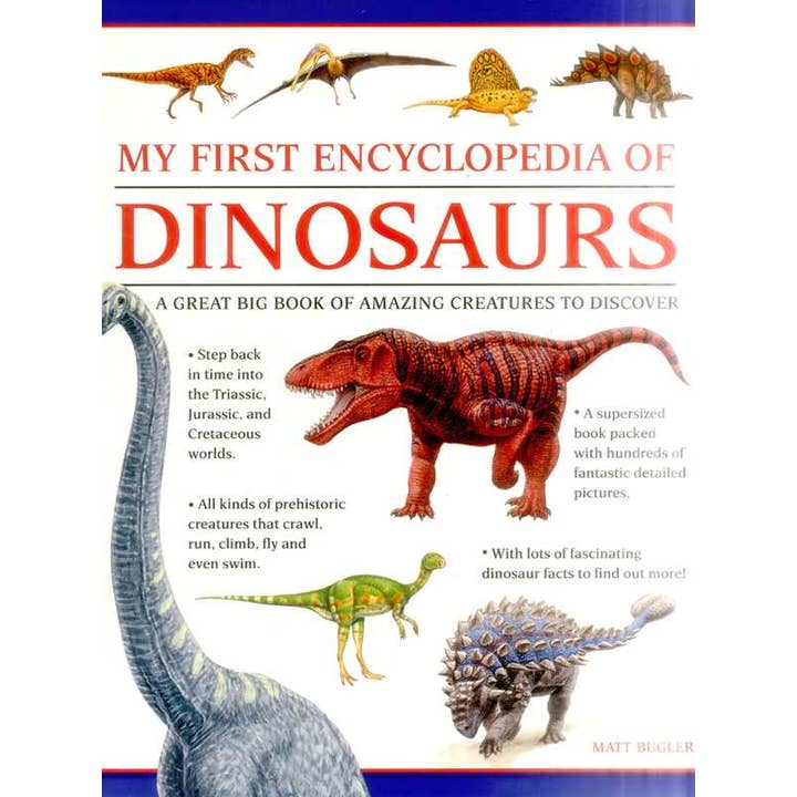 My First Encylopedia of Dinosaurs by Matt Bugler for wholesale by Simon & Schuster