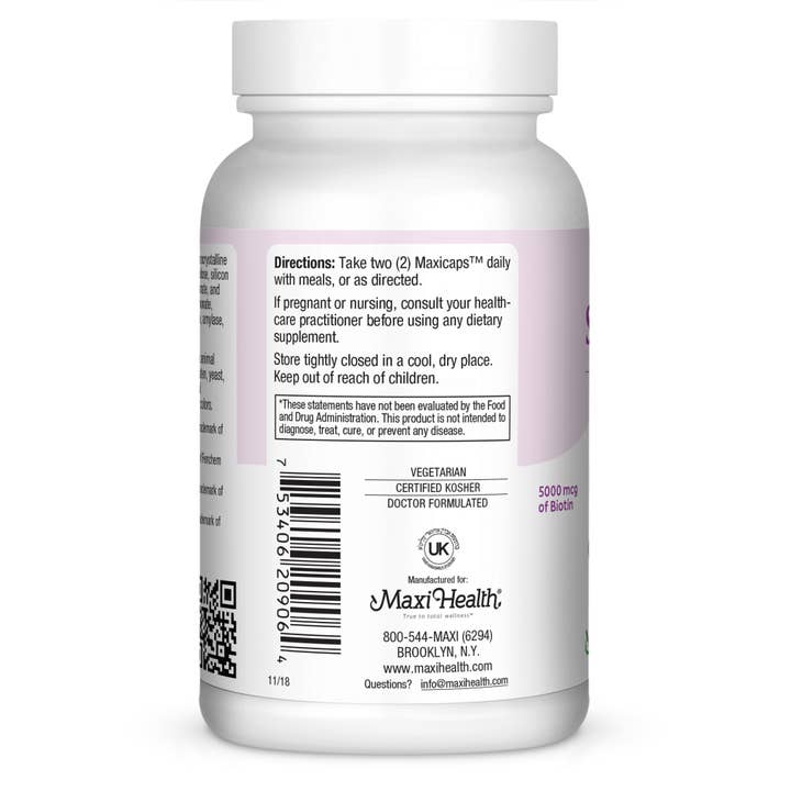 Maxi Health - Wholesale Oral Supplement/Vitamin - Skin H & N